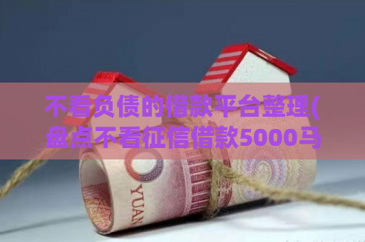 不看负债的借款平台整理(盘点不看征信借款5000马上到账的) 